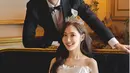 Foto-foto 'pernikahan' Na In Woo dan Park Min Young yang diunggah di media sosial ini juga banjir pujian netizen. Pasalnya, foto tersebut disebut netizen terlihat begitu niat hingga bisa dijadikan inspirasi. (Liputan6.com/IG/@tvn_drama)