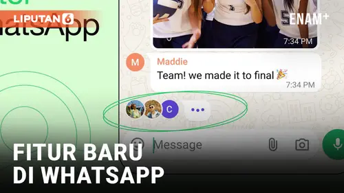 VIDEO: Fitur Baru Indikator Mengetik di Whatsapp