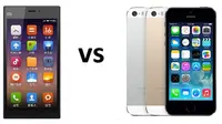 Foto: ilustrasi Apple vs Xiaomi (gizmochina.com)
