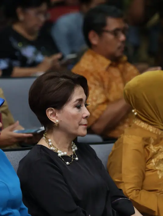 Peluncuran situsnya di gedung Theater, Perpustakaan Nasional RI, Jakarta Pusat, Senin (15/2/2016). (Andy Masela/Bintang.com)