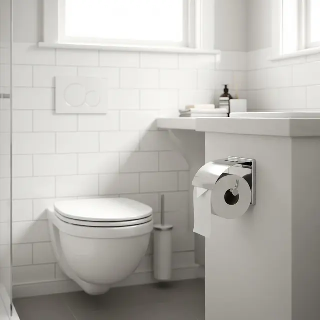 Cara Tepat Menata Tisu Kamar Mandi, Bikin Penggunaan Lebih Mudah