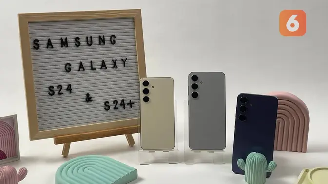 <p>Penampilan Samsung Galaxy S24 dan Samsung Galaxy S24 Plus yang debut di Galaxy Unpacked 2024 (Liputan6.com/ Agustin Setyo Wardani)</p>