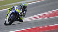 Valentino Rossi ingin menangis karena karena hanya finis di posisi kelima dalam balapan MotoGP San Marino. 