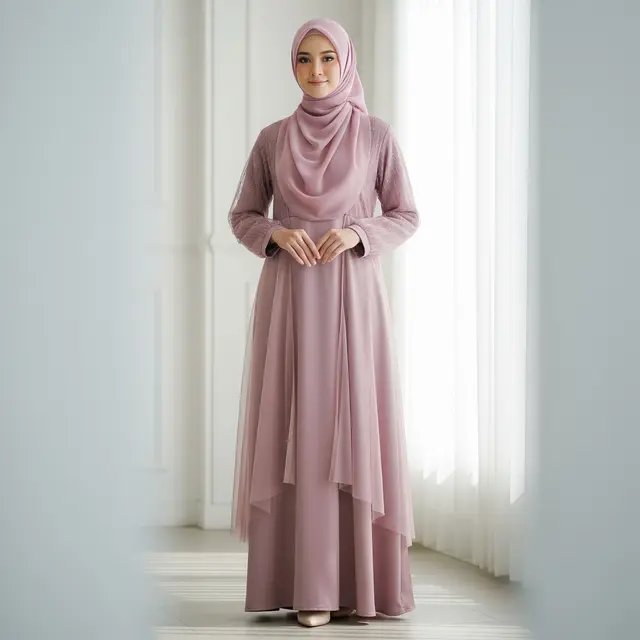 9 Kombinasi Warna Tile dan Satin untuk Baju Lebaran 2026, Elegan di Hari Raya