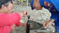 Polisi Selidiki Penyebab Tumpahan Oli di Pantai Bangsring Banyuwangi
