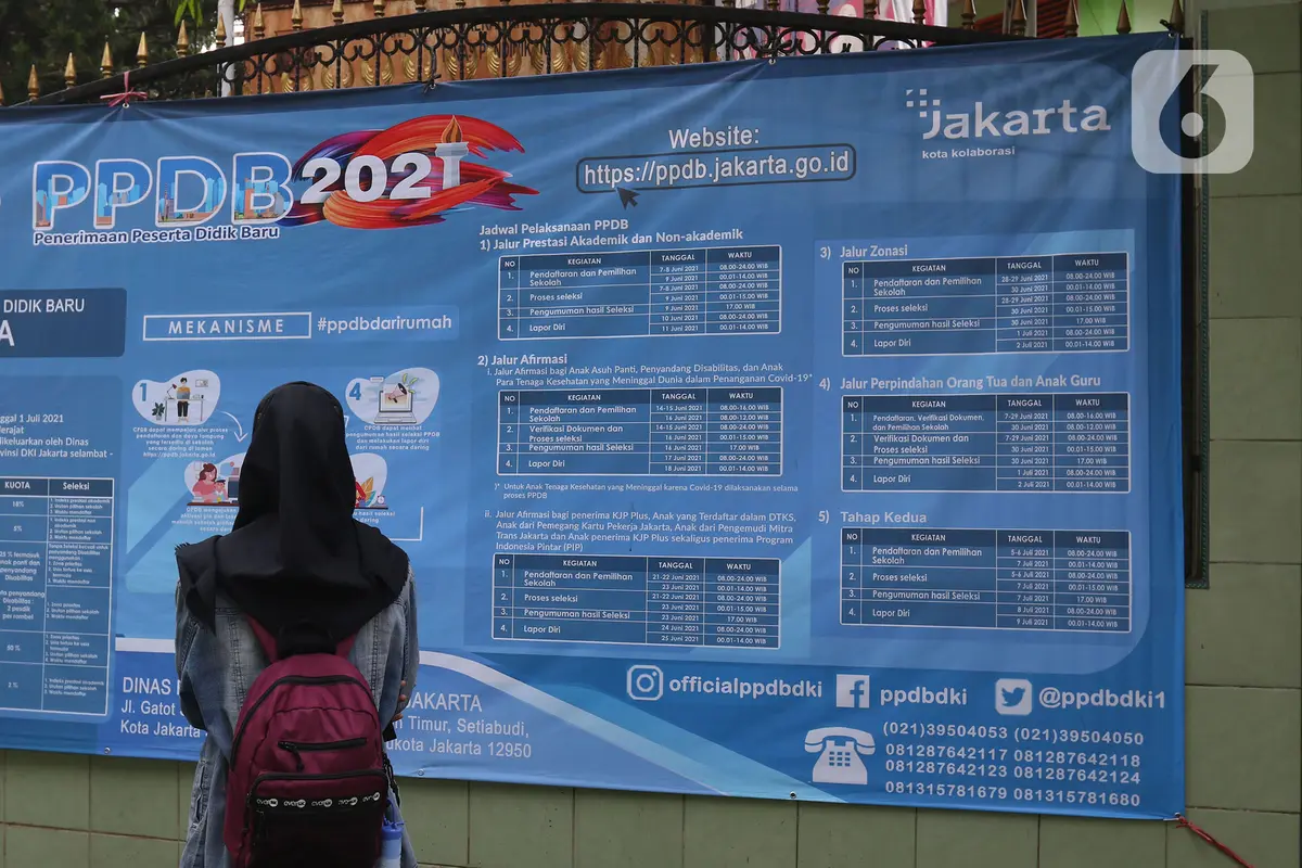 PPDB DKI Jakarta Telah Dibuka