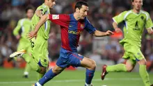 Gelandang Barcelona, Gianluca Zambrotta. Ia sempat memperkuat Juventus sebelum pergi ke Barcelona pada 2006.