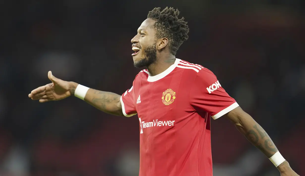 Adalah Fred yang menjadi pahlawan MU berkat lesakkan gol indah pada menit 77. Gol semata wayang tersebut sekaligus sekaligus menyudahi perlawanan alot Crystal Palace. (AP/Jon Super)