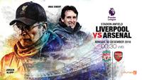 Liverpool vs Arsenal (Liputan6.com/Abdillah)