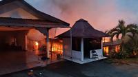 Rumah Kapolda Papua Irjen Mathius Fakhiri kebakaran (Dok Istimewa)