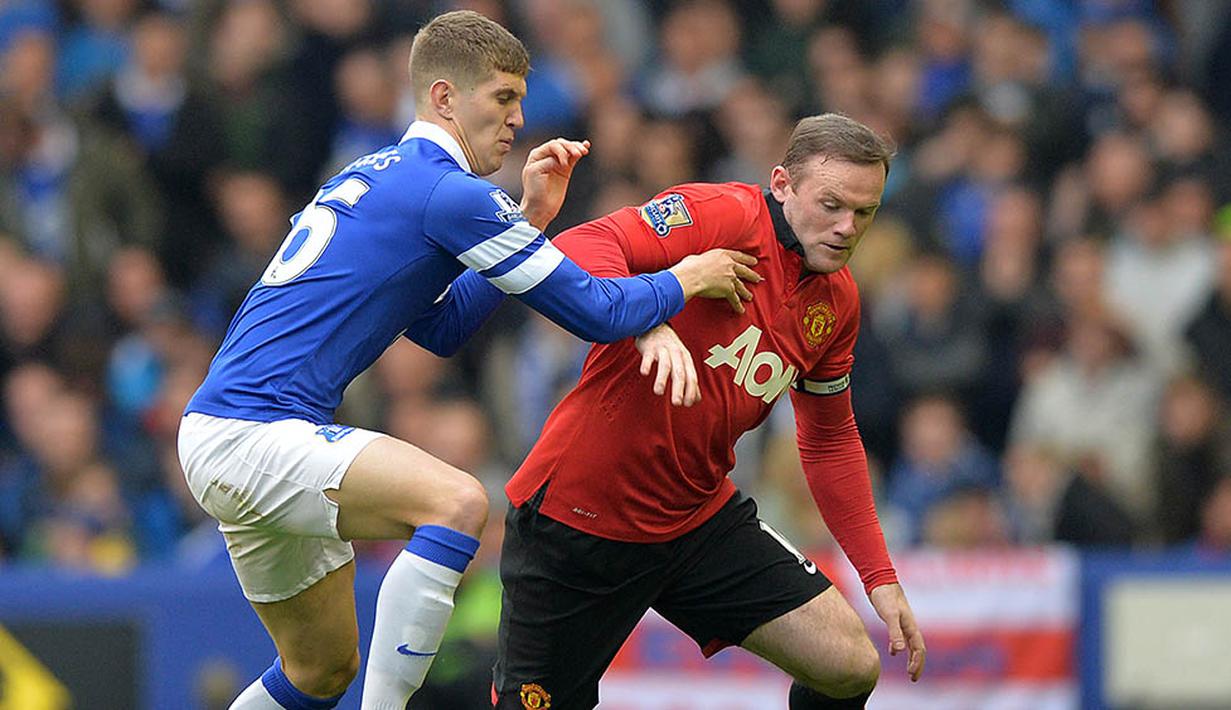 Namun pada musim ini Rooney itu hanya mampu mencetak dua gol dari 1050 menit penampilan bersama MU. (AFP Photo/Paul Ellis)