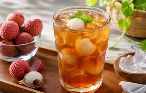 Cara Membuat Es Teh Leci Homemade dengan Rasa Seperti Minuman Kafe
