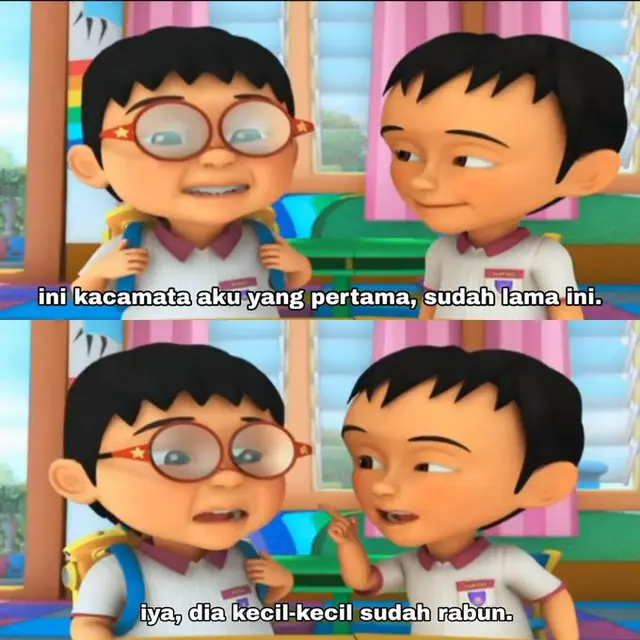 7 Meme Kelakuan Kocak Fizi Upin Upin Ini Bikin Tepuk Jidat