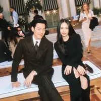 Pertemuan Kim Woo Bin dan Krystal Jung, bintang drakor The Heirs 2013 (Foto: Instagram  ____kimwoobin)