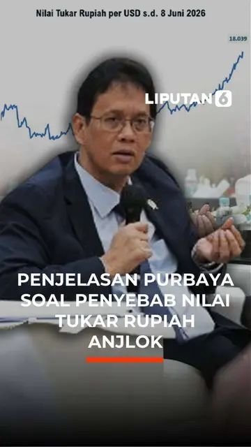 Penjelasan Purbaya Soal Penyebab Nilai Tukar Rupiah Anjlok