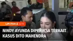 Nindy Ayunda diperiksa penyidik Direktorat Tindak Pidana Umum Bareskrim Polri sebagai saksi kasus kepemilikan senjata api ilegal dengan tersangka kekasihnya Dito Mahendra.