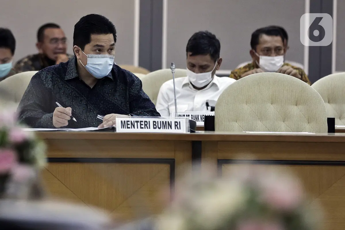 FOTO: Erick Thohir dan DPR Bahas Penyelamatan Perbankan Akibat COVID-19