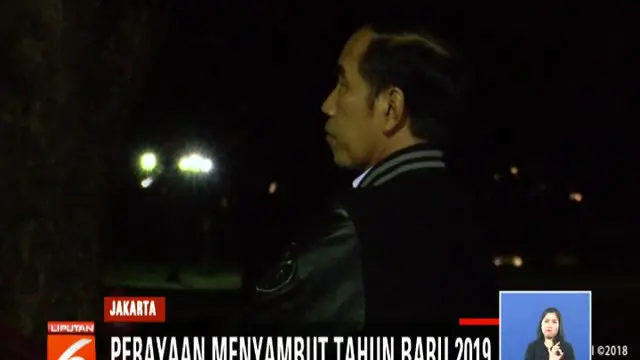 Presiden Jokowi habiskan malam tahun baru dengan makan bersama paspampres di Wisma Bayurini, Bogor.
