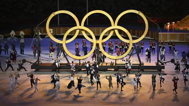 Foto: Pembukaan Olimpiade Tokyo 2020 Tetap Meriah di Masa Pandemi Covid-19