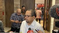 Wakil Kepala Staf Presiden (KSP) Muhammad Qodari usai menghadiri diskusi Proyeksi Demokrasi Indonesia, di Menteng, Jakarta Pusat, Senin (12/11/2024). (Liputan6.com/Hisyam Adyatma)