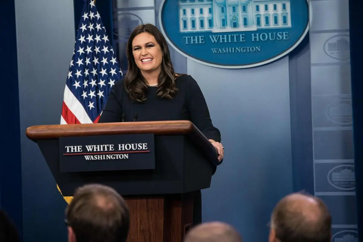 Sarah Huckabee Sanders (AFP)