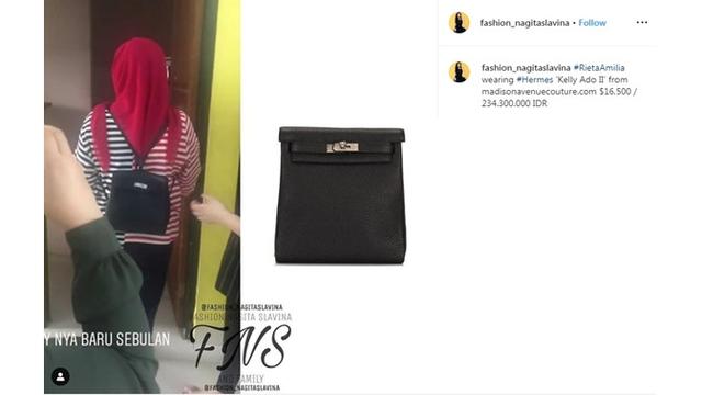 Harga 7 Koleksi Tas Mewah Rieta Amilia, Tak Kalah Fantastis dari Nagita Slavina
