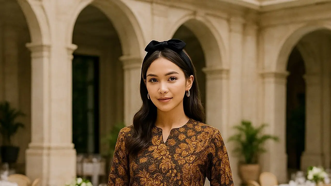 Inspirasi Model Tunik Batik Setelan Rok yang Simpel Tapi Mewah