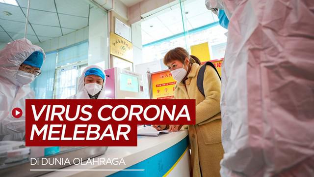 Berita video tentang kalender event olahraga yang ditunda akibat virus corona yang makin melebar di dunia olahraga.