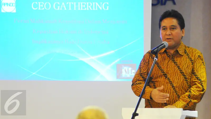Ketua MK Jadi Pembicara dalam CEO Gathering APINDO-Jakarta-Angga Yuniar-20170227