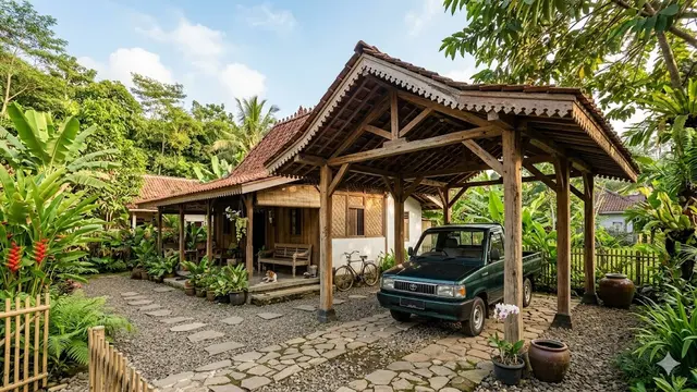 Inspirasi Desain Carport yang Cocok untuk Rumah Kampung