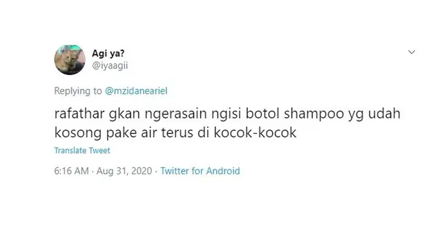 Komentar kocak warganet soal logo RANS di badan pesawat