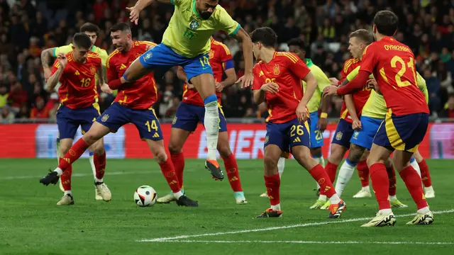 Spanyol vs Brasil