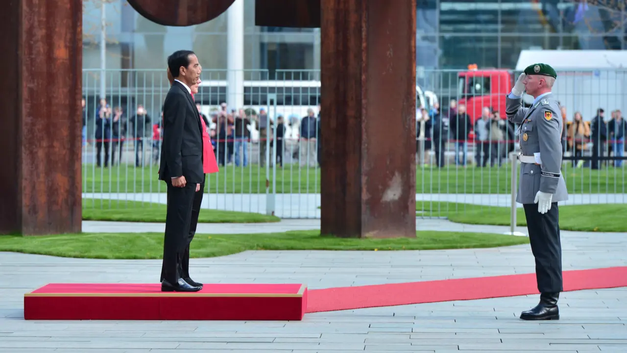 Jokowi di Jerman
