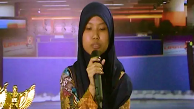 Murni Pengunjung dan Peserta Presenter di Indonesia Broadcaster Expo 2013