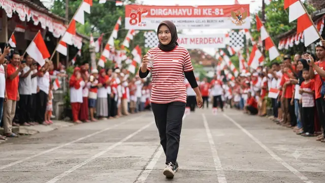 Cara Menang Lomba Membawa Gelas Berisi Air Sampai Garis Finis