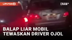 Driver Ojol di Bandung Tewas Ditabrak Pengemudi Mobil yang Balapan dalam Kondisi Mabuk