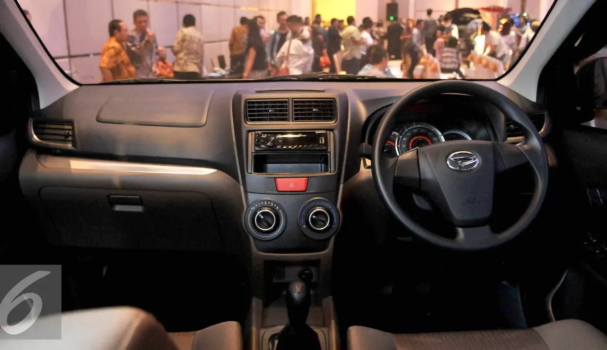 Launching mobil Daihatsu Great New Xenia, Jakarta, Rabu (12/8/2015). Desain Interior dalam mobil  Great New Xenia yang dirancang khusus untuk kenyamanan penggunanya. (Liputan6.com/Johan Tallo)
