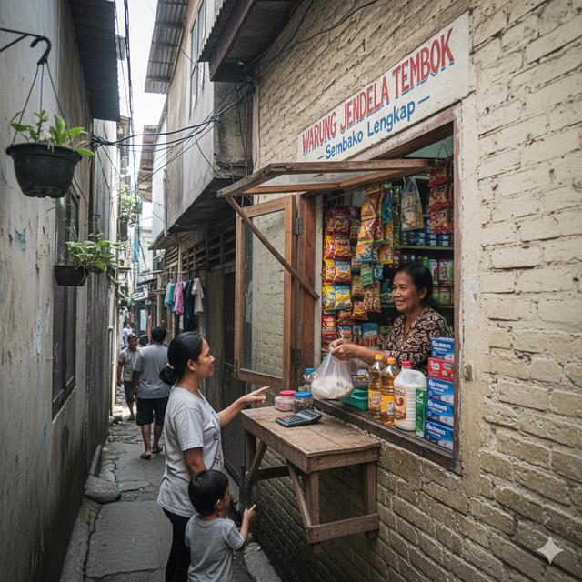 1. Warung Sembako Rumahan