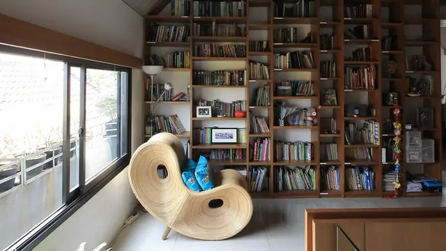 Rak Buku Bisa Bikin Rumah Anda Tampil Lebih Cantik