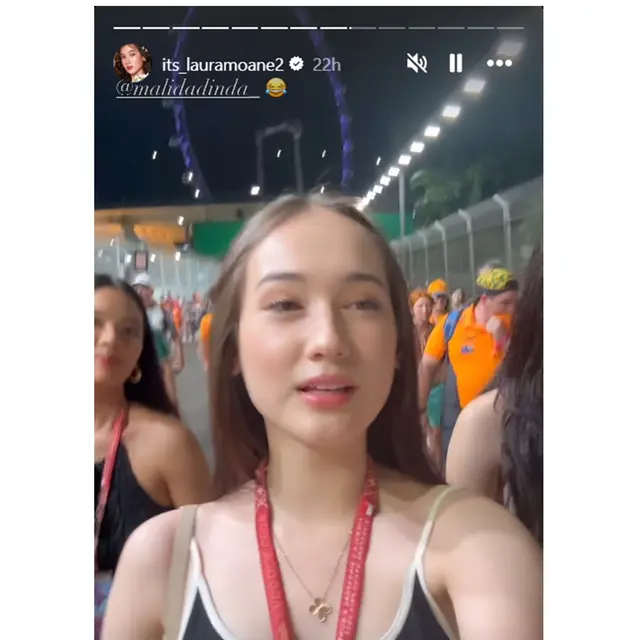 6 Potret Laura Moane di Singapura, Netizen Bawa-bawa Kabar Alyssa Dilamar Al Ghazali