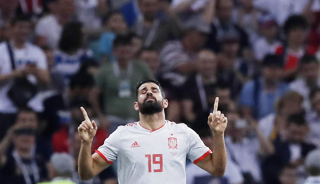 4. Diego Costa (Belgia) - 2 Gol. (AP/Manu Fernandez)