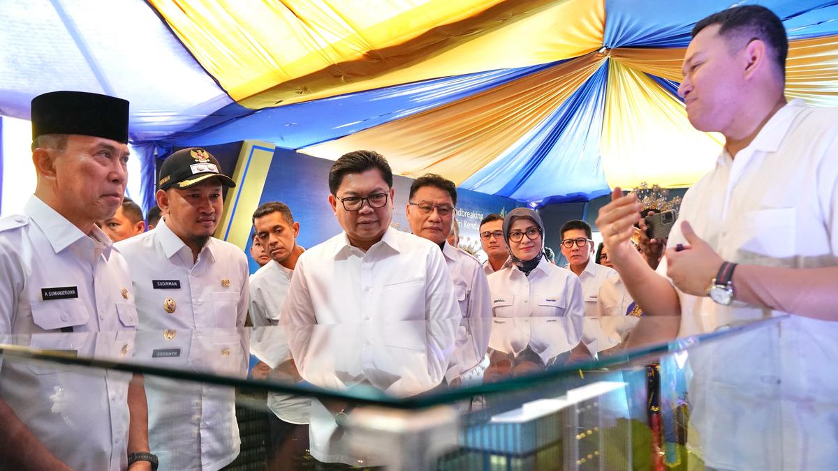 Wujud Ekspansi Layanan Keuangan di Sulawesi Tenggara, Bank Mandiri Groundbreaking Menara Mandiri Kendari