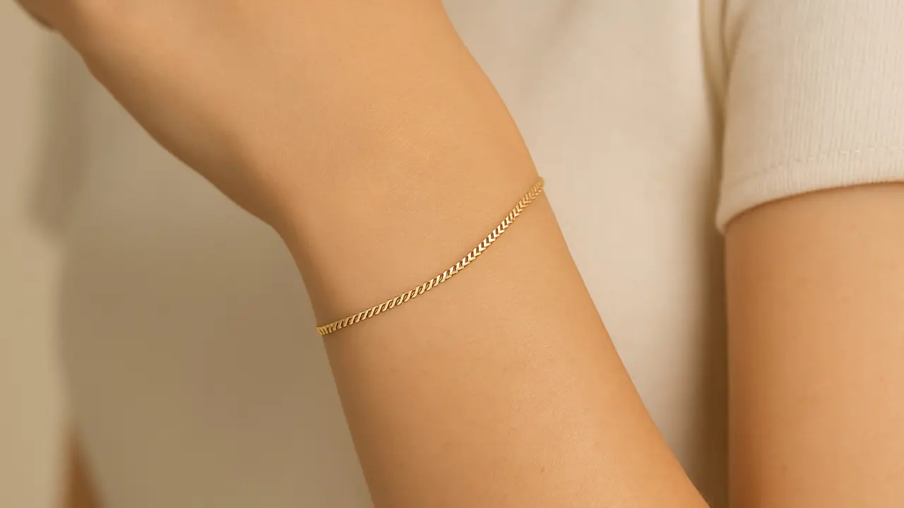 7 Model Gelang Emas Tipis Kecil Tapi Cantik, Minimalis Tapi Mewah