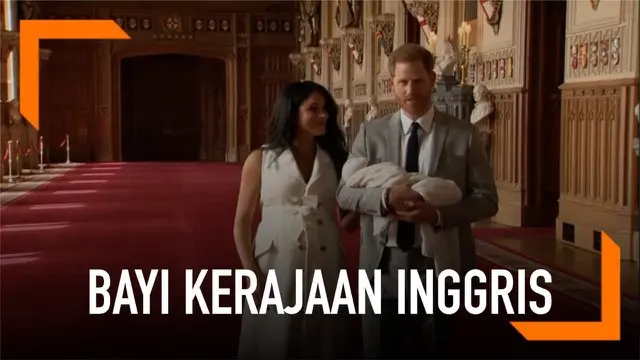 Pangeran Harry dan Meghan Markle pamerkan wajah bayi laki-lakinya saat berumur dua hari. Namun keduanya belom membocorkan nama sang bayi. 

Bayi tersebut berada dalam urutan ke-7 takhta Kerajaan Inggris dan menjadi cicit ke-8 Ratu Elizabeth II.