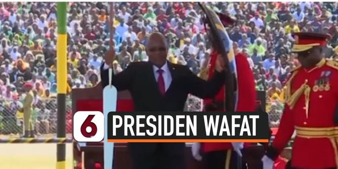 VIDEO: Sempat Tak Percaya Covid-19, Presiden Tanzania John Magufuli Wafat