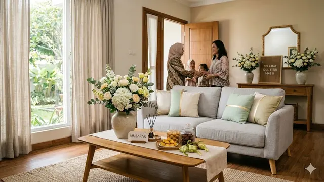 Ide Dekorasi Rumah untuk Open House Lebaran