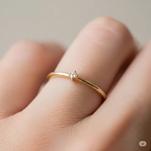 7 Model Cincin Emas Setengah Gram yang Elegan dan Terjangkau
