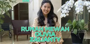 Mewahnya Rumah Olivia Zalianty, Serba Putih dan Ada Kolam Renangnya
