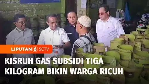 VIDEO: Kisruh LPG 3 Kg, Warga Ricuh saat Antre Beli Gas hingga Bahlil Minta Maaf