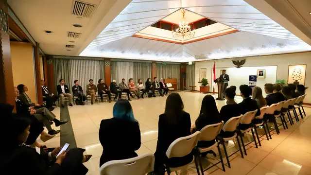 Muda-Mudi Australia dalam acara nongkrong bareng di Balai Kartini, Kedutaan Besar Republik Indonesia (KBRI) Canberra pada 23 Mei 2018. (Sumber: KBRI Canberra)